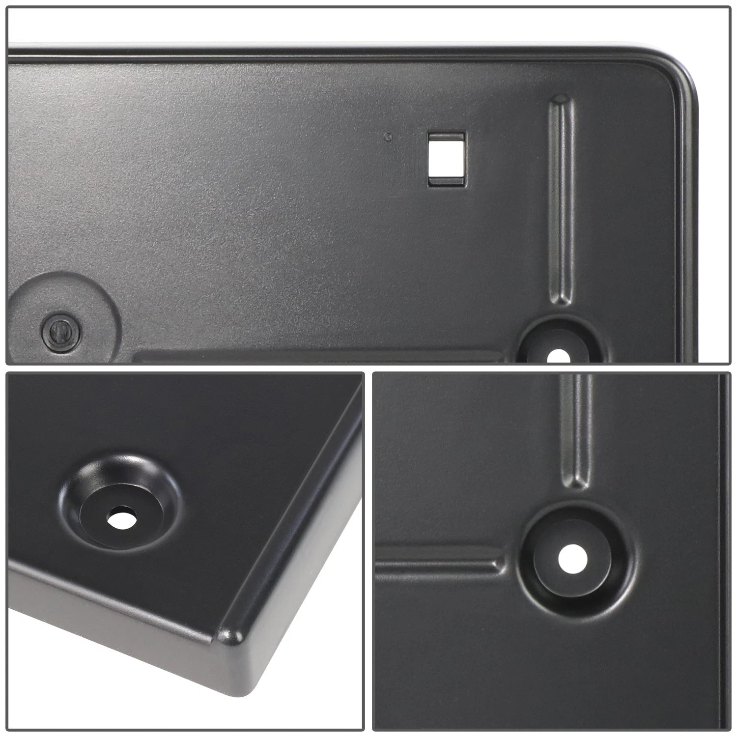 Bumper License Plate Mounting Bracket Holder Kit for Audi Q5 (2019–2020)