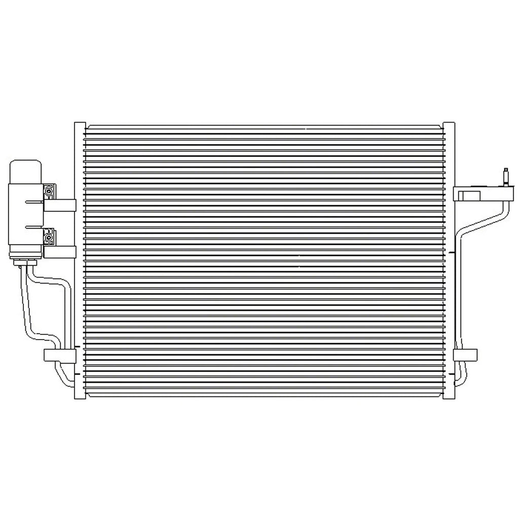 Replacement A/C Condenser Repair Part For 2013-2016 Ford Escape