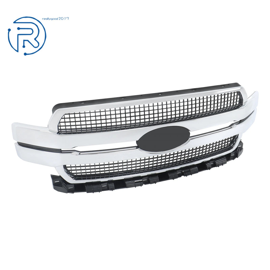 Chrome Front Upper Grille Assembly for Ford F-150 (2018-2020)
