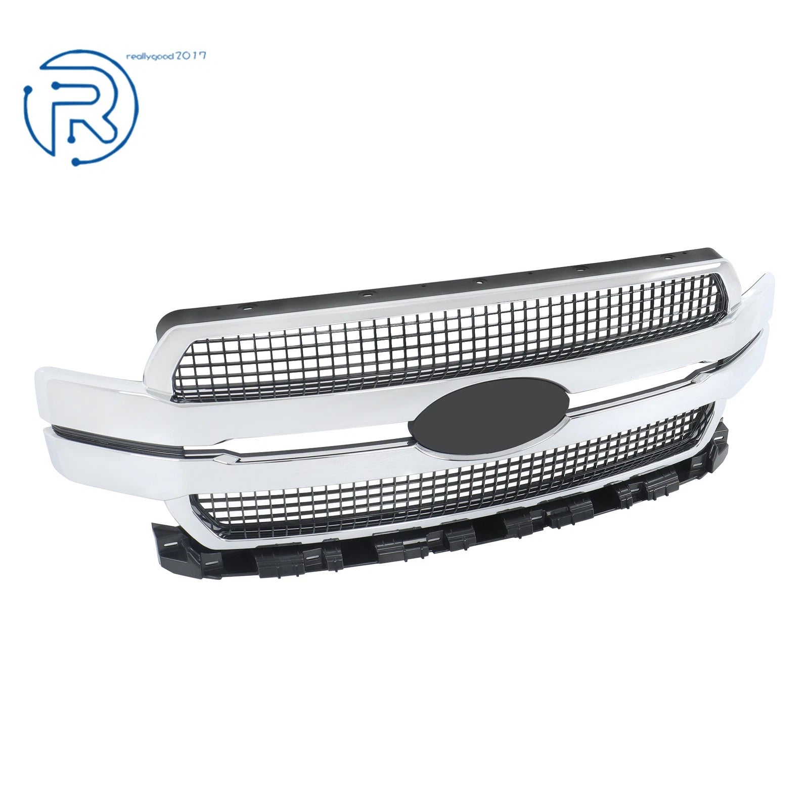 Chrome Front Upper Grille Assembly for Ford F-150 (2018-2020)