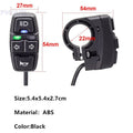 3in1 Waterproof Headlight Horn Indicator Light Switch for Motorcycle Scooter 12V