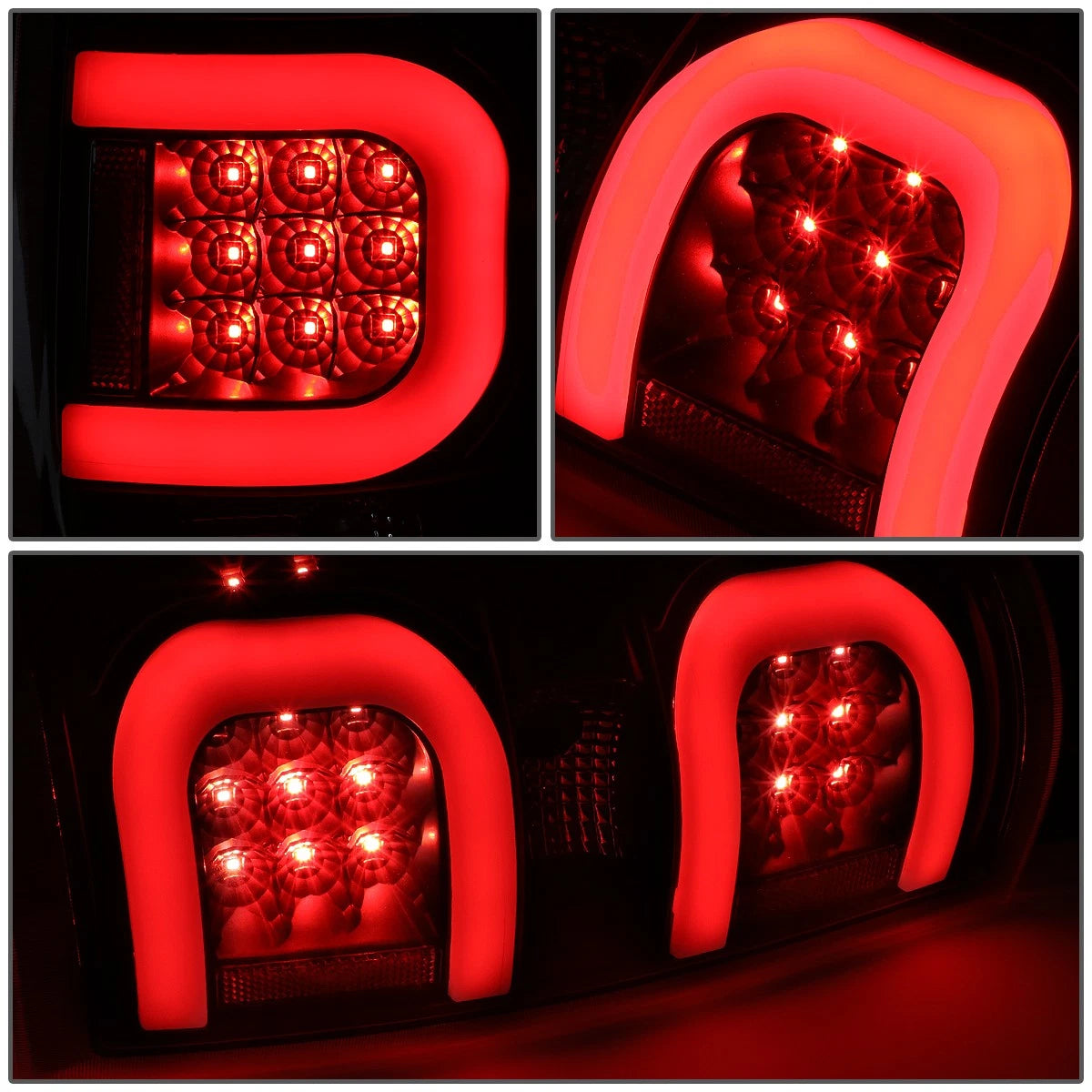 Tron Style LED Bar Tail Brake Light Reverse Lamps for Ford F150 (2009–2014)