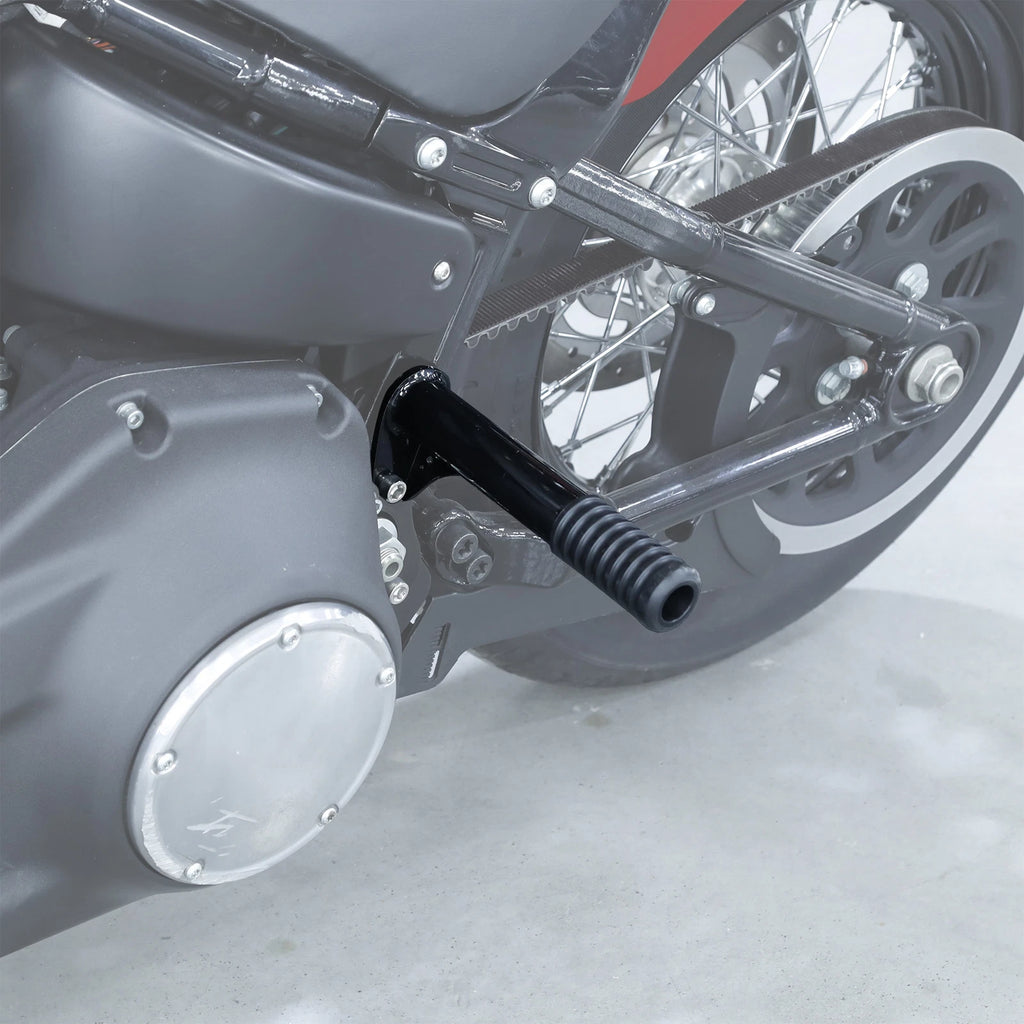 Black Crash Bar Protector for Harley Softail Low Rider Street Bob (2018–2023)