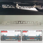 Silver Rear Lower Control Arms Subframe Brace for Honda Civic (2001–2005)