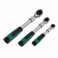 3PC Socket Wrench Set for Mechanic Tools (72-Tooth)