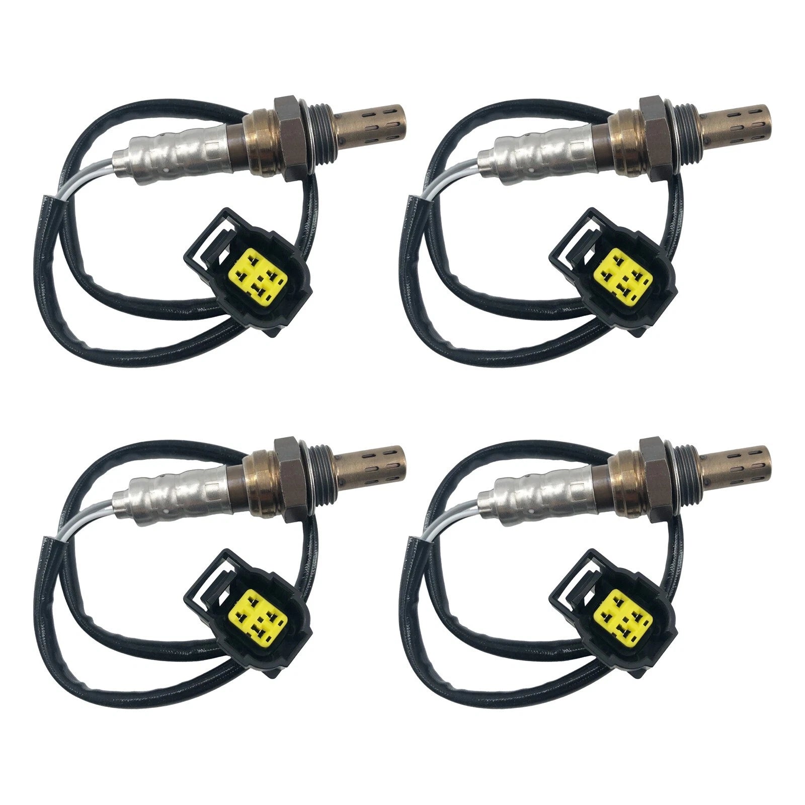 4X O2 Oxygen Sensor for Jeep Commander (2006–2010) 02 Up&Downstream