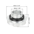 Aluminum Alloy Oil Filler Cap Cover for Honda Civic EK EG (1996-2000)