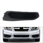 Black Front Bumper Fog Light Bezel Cover for Subaru Legacy (2013-2014)