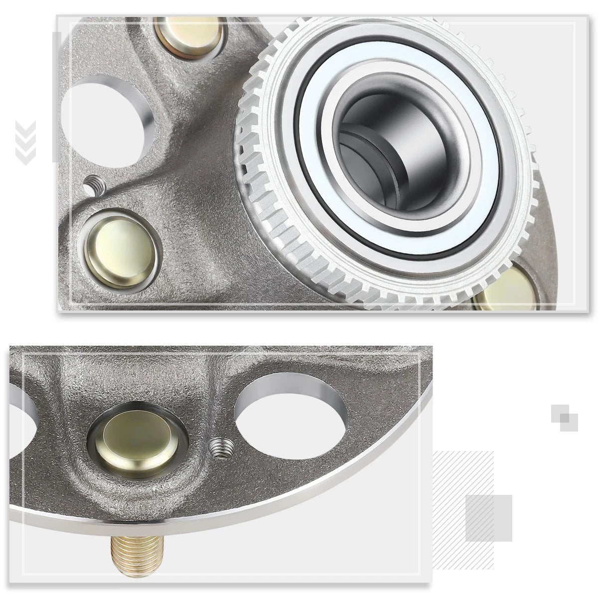 Left Driver Side Steel Engine Hood Hinge for Acura MDX (2007–2013)