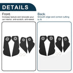 Set of 1 Car Door Anti Kick Pad Sticker Protector for Volkswagen Tiguan (2017–2023)
