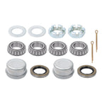 Set of 2 Trailer Hub Kits for 5 on 4.5" Wheels (Fits Various Models)
