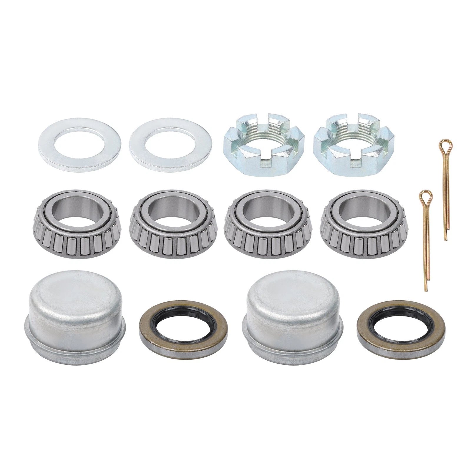 Set of 2 Trailer Hub Kits for 5 on 4.5" Wheels (Fits Various Models)