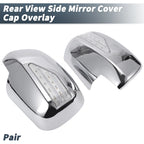 Pair Rearview Mirror Cover Overlay Chrome for Lexus RX330 RX300 (2003)