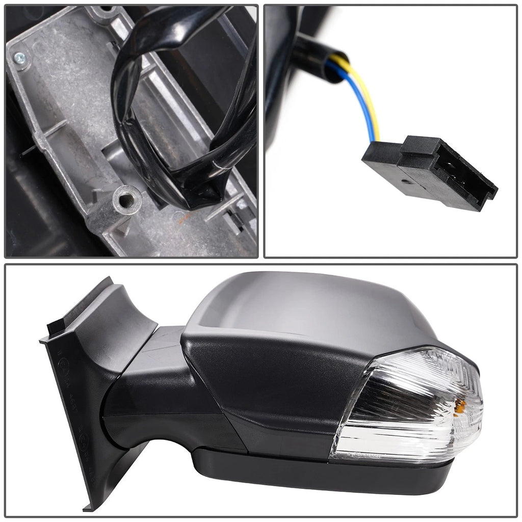 Left Manual Turn Signal Side Mirror for Dodge Sprinter 2500 3500 (2006–2009) CH1320381