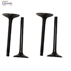 2X Exhaust with Intake Valve for Yamaha XV 750 (1981–1997) 4X7-12121-00 4X7-12111-00