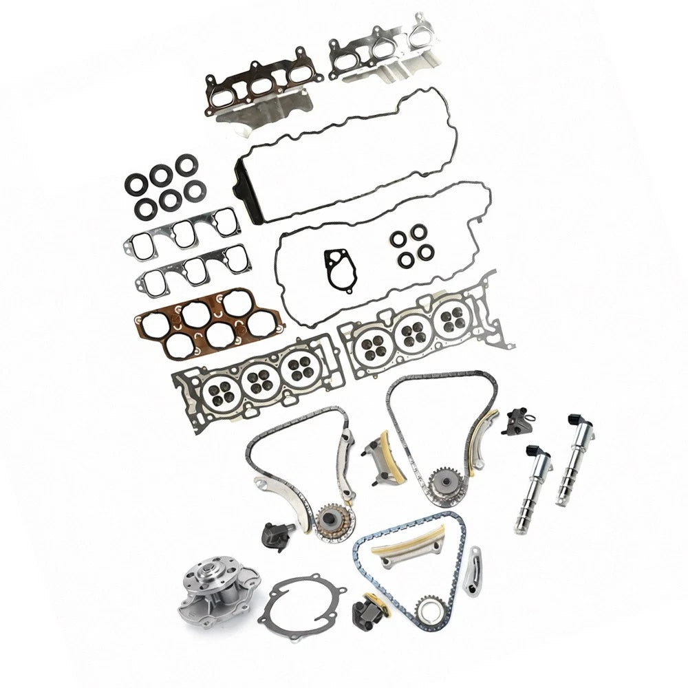 Head Gasket Set with Timing Kit & Water Pump for Buick Cadillac 3.6L