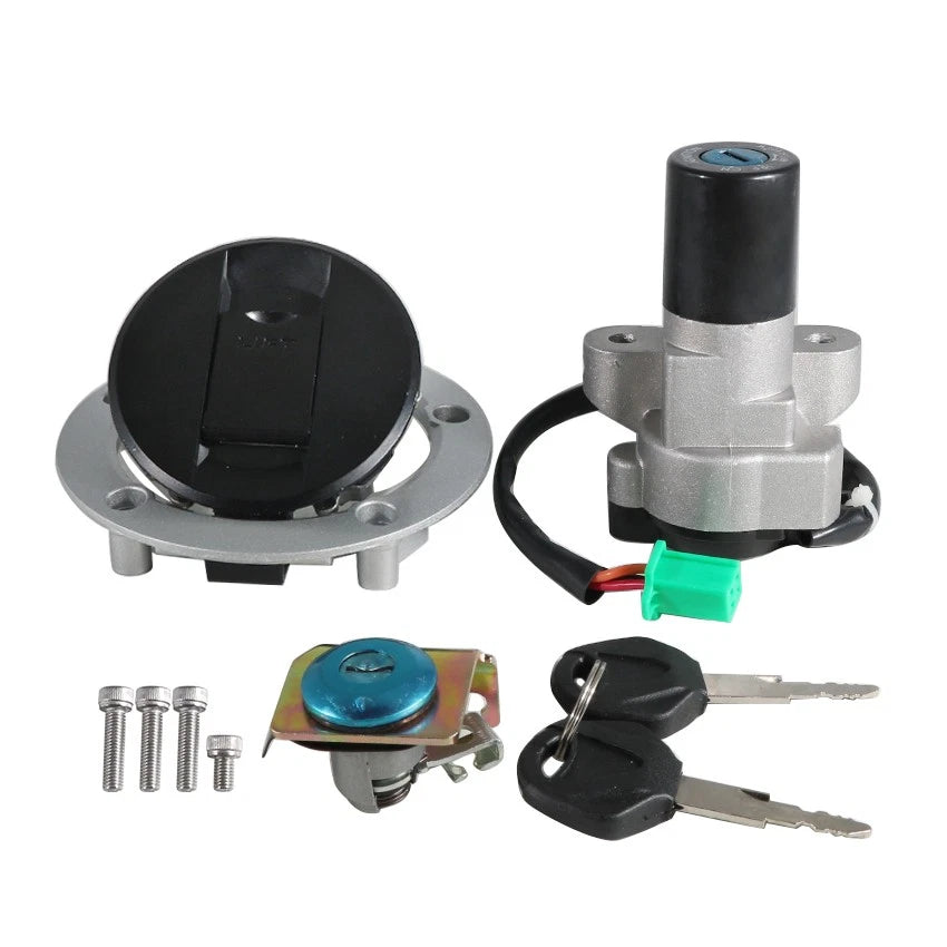 Fuel Gas Cap Ignition Key Switch Seat Lock for Suzuki GSX-R250 (2013–2017) 37101-48860