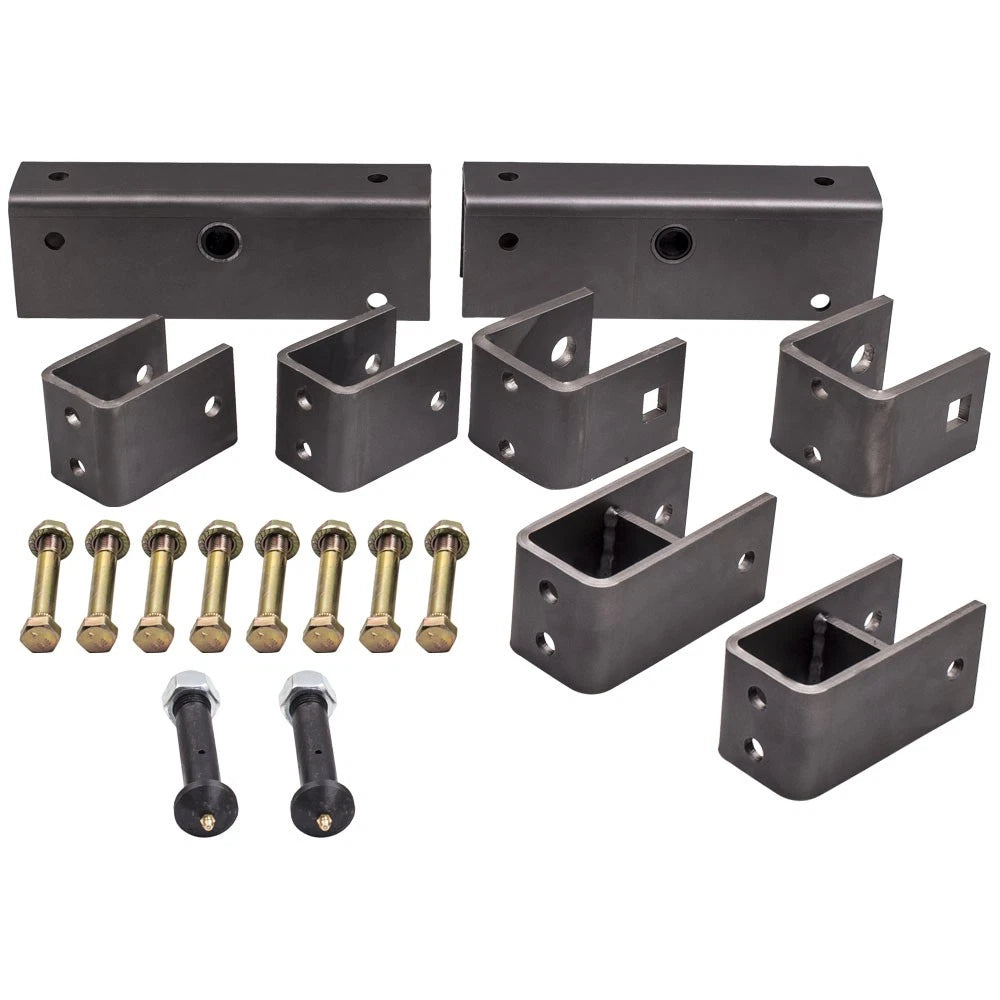 Tandem Axle Hanger Kit for Trailer (2" Wide Slipper Spring)