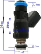 8PCS Fuel Injector for GMC Sierra Chevrolet V8 4.8L 5.3L 6.0L (2010–2013) 12613411
