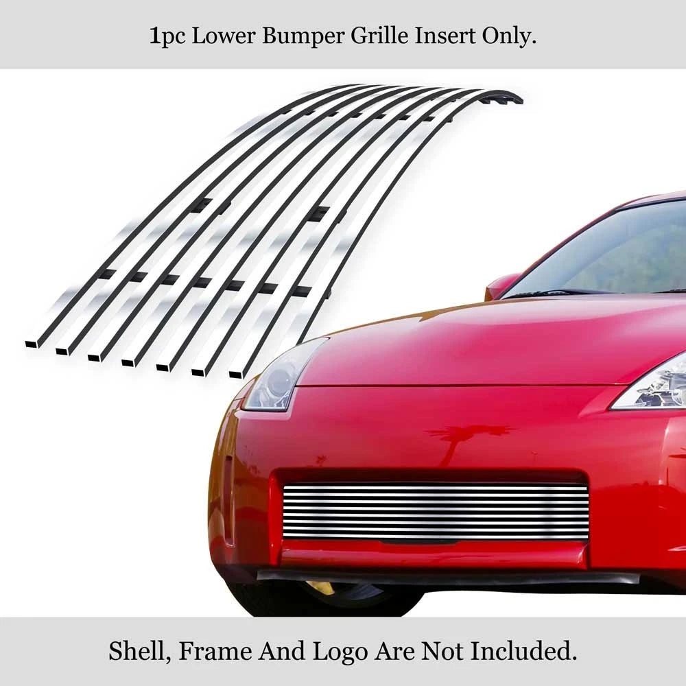 Stainless Steel Billet Grille Insert for Nissan 350Z (2003-2005)