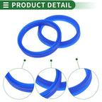 Set of 5 Oil Seal Rotary Shaft Seal 45x52x8mm for Various Models 