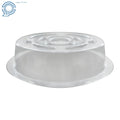 10Pcs 6 Inch Clear Plastic Planting Flower Saucer Drip Trays