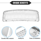 Front Grille Assembly for Dodge Ram 1500 Chrome Silver Tone (2009-2010)