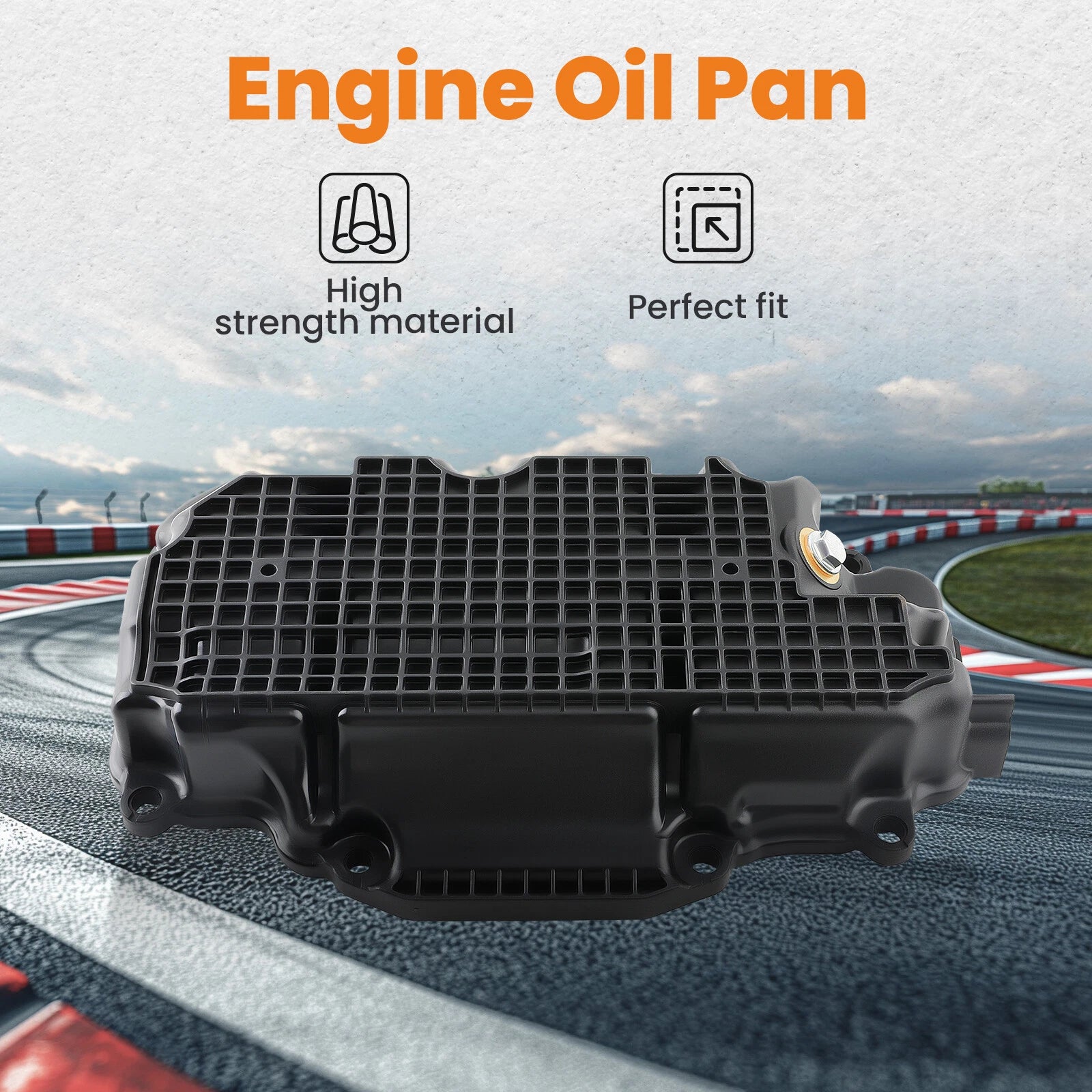 Engine Oil Pan for Infiniti Q50 Q60 (2016–2021) AWD 3.0L