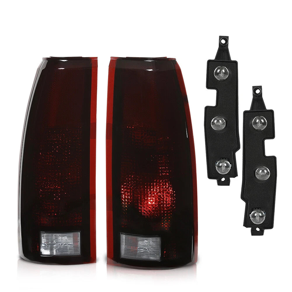Smoke Tail Lights for Chevy Silverado GMC Sierra (1988–1999)