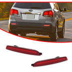 2X Red Rear LED Tail Brake Sequential Signal Lights for Kia Sorento (2011–2013)