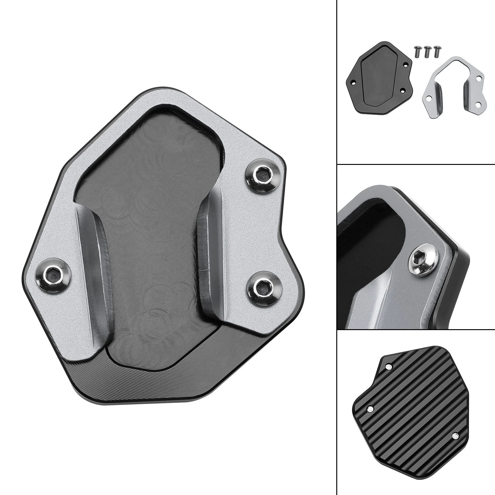 Kickstand Enlarger Plate Pad for Tiger 800/XC/XCA/XR/XRT (2010–2020)