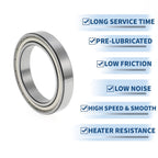 Deep Groove Ball Bearing P6 for Scooter Skateboard Wheel (70x100x16mm)