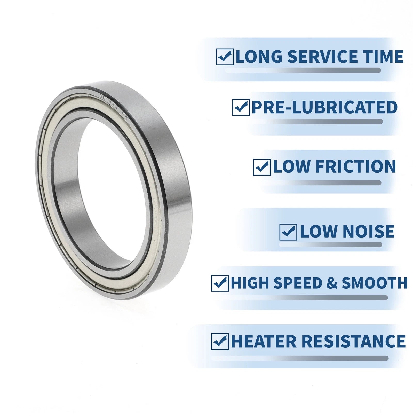 Deep Groove Ball Bearing P6 for Scooter Skateboard Wheel (70x100x16mm)