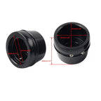 Front Axle Cap Nut Covers for Harley Touring Road King Electra Glide (2000-2007)