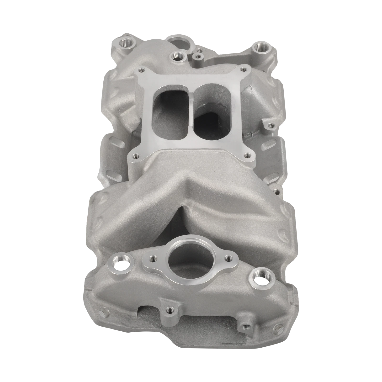 Intake Manifold Dual Plane Aluminum for Chevy SBC 350 400 (1955–1995)