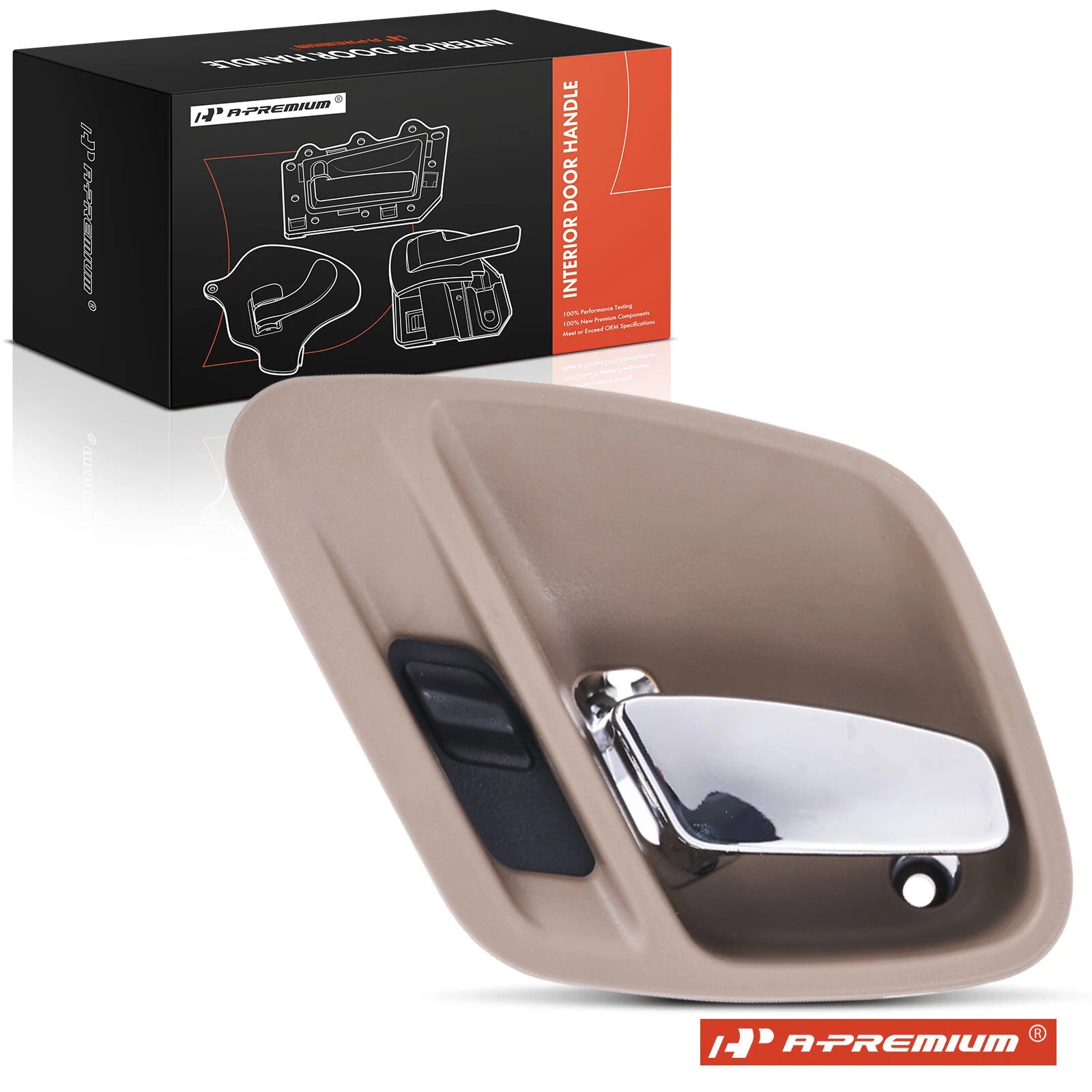 Chrome Left Interior Door Handle for Jeep Grand Cherokee (1999–2004)