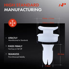 30Pcs Nylon Rocker Moulding Retainer Clips for Honda Pilot Acura