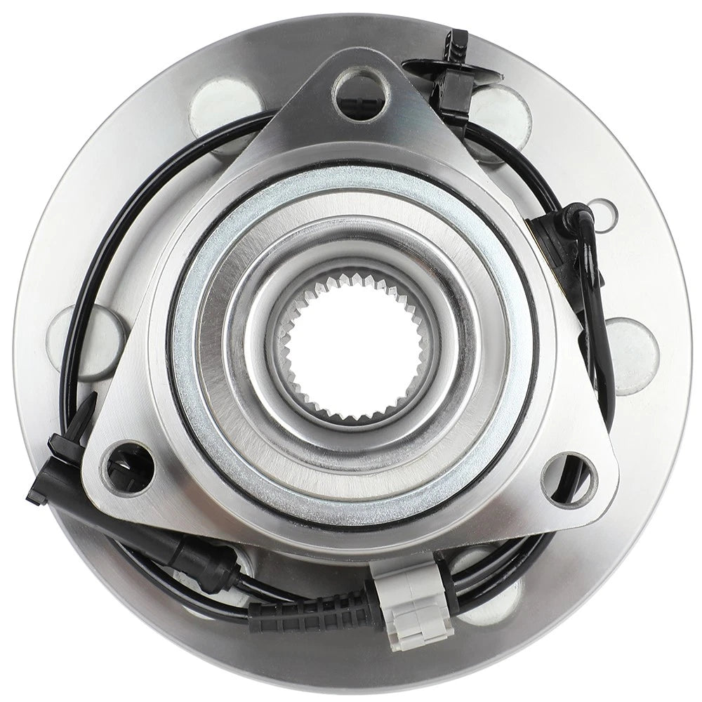 2X Front Wheel Hub & Bearing Assembly for Chevy Tahoe GMC Sierra 1500 Yukon 4WD