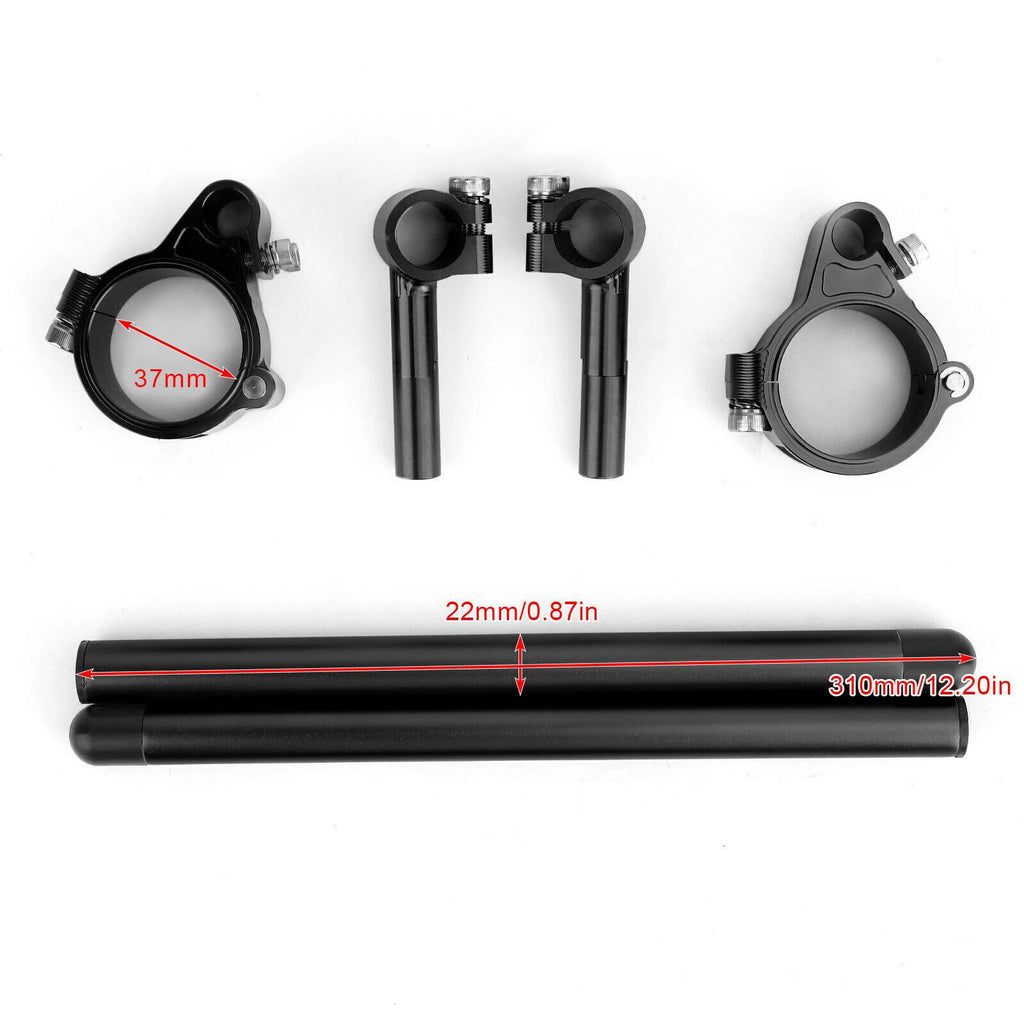 Adjustable CNC Billet Clip Ons for Universal Motorcycles (All Years)