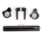 Adjustable CNC Billet Clip Ons for Universal Motorcycles (All Years)