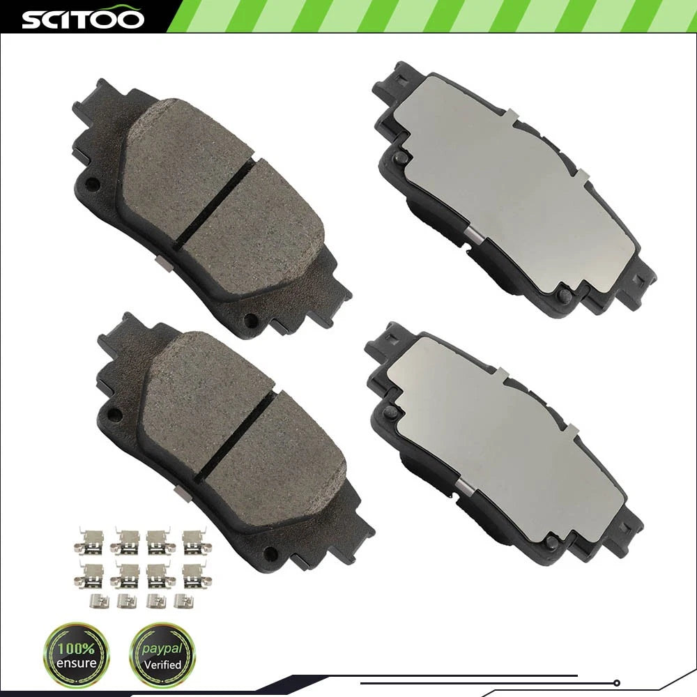 Rear Ceramic Brake Pads for Toyota Corolla (2019–2023)