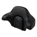 Black Passenger Backrest Pad for Harley Touring Street Road Glide (14-24)