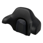 Black Passenger Backrest Pad for Harley Touring Street Road Glide (14-24)