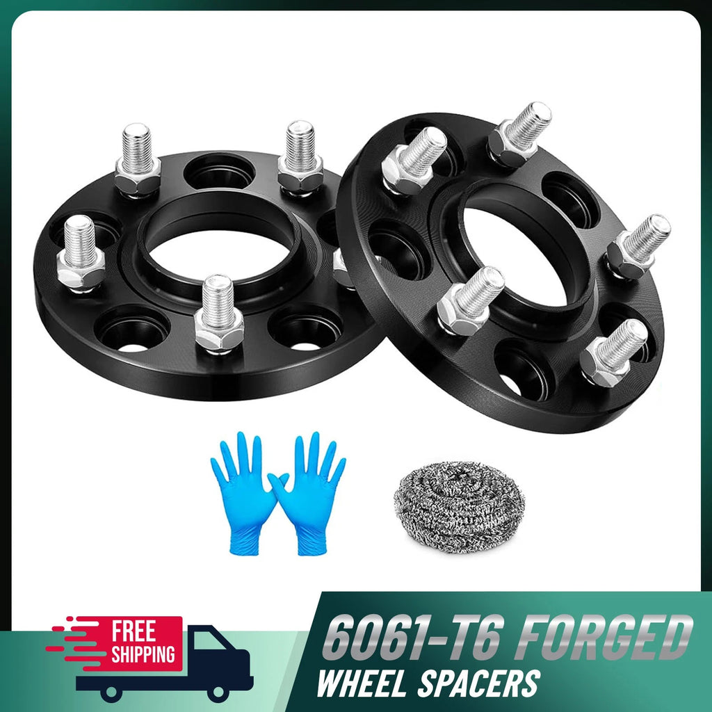 15mm Black Hubcentric Wheel Spacers for Infiniti/Nissan (2007–2025)