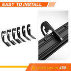 Carbon Style Front Bumper Lip for Mazda 6 (2019–2021)