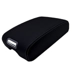 Console Armrest Cover for Infiniti FX35 (2006–2008) Carbon Fiber Black