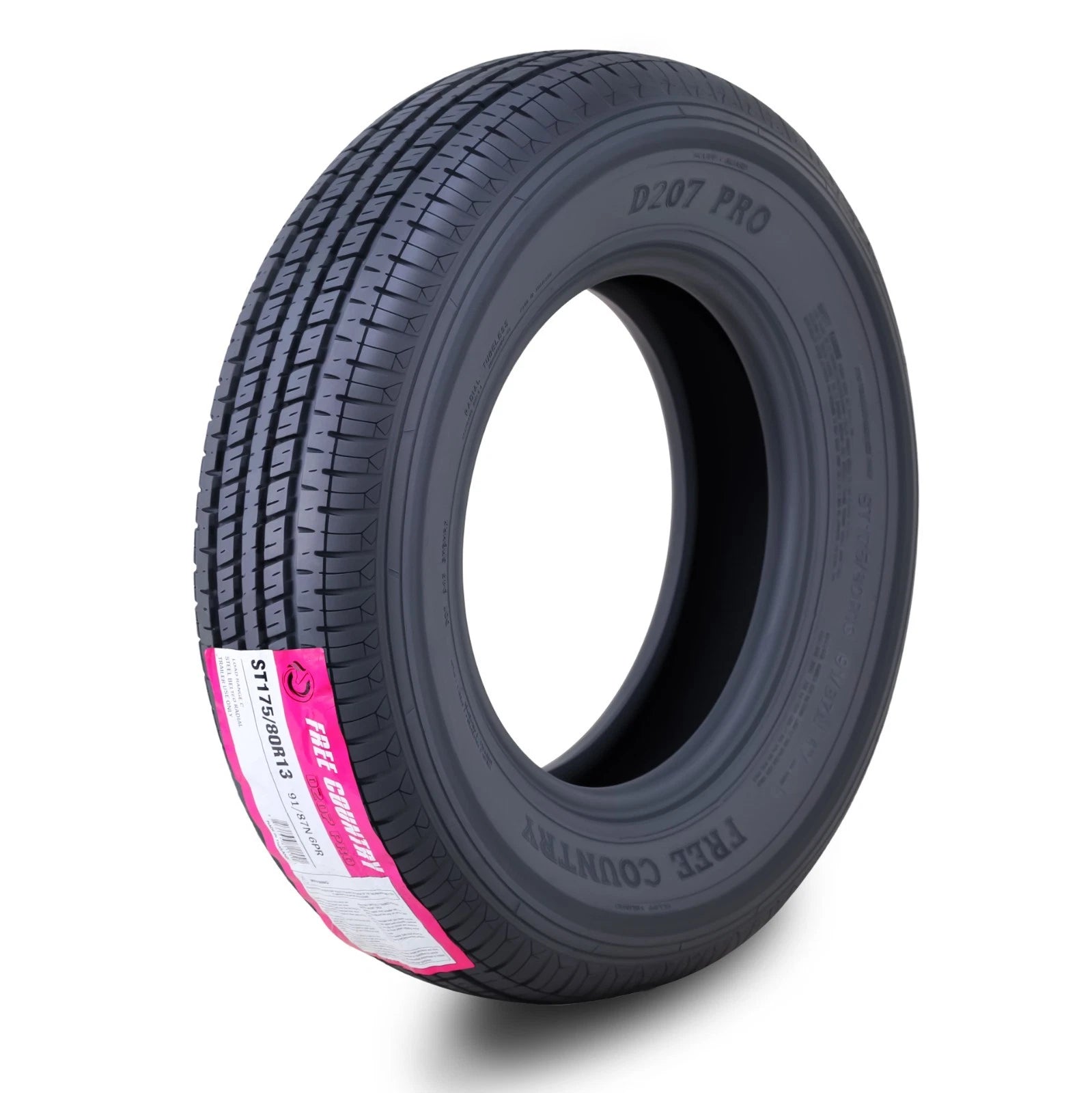 ST175/80R13 Trailer Tire 6 Ply LRC for FREE COUNTRY