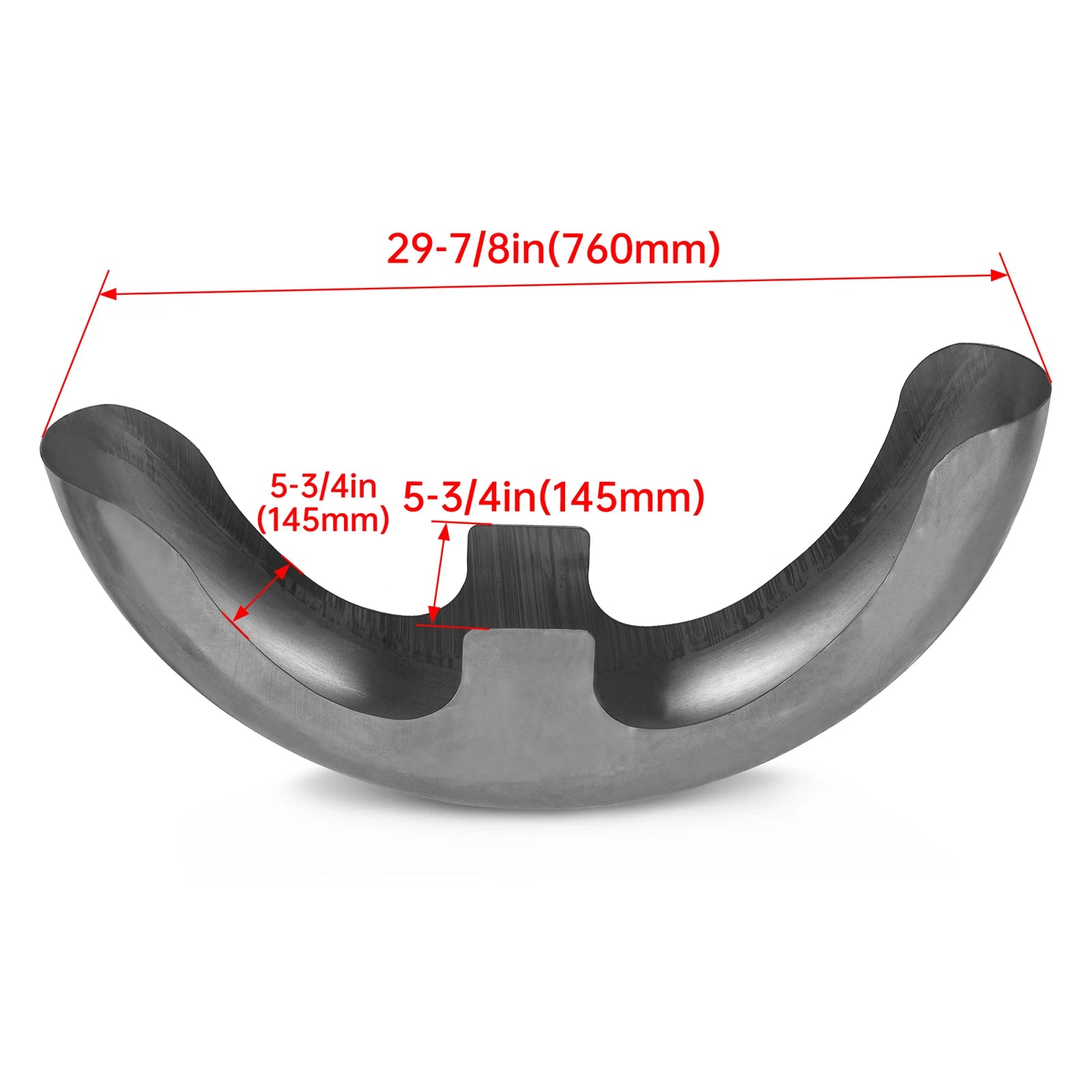 21" Wrap Wheel Front Fender Mudguard for Harley Touring Street Glide