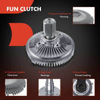 Cooling Fan Clutch for Chevy Colorado GMC Canyon (2004–2012)