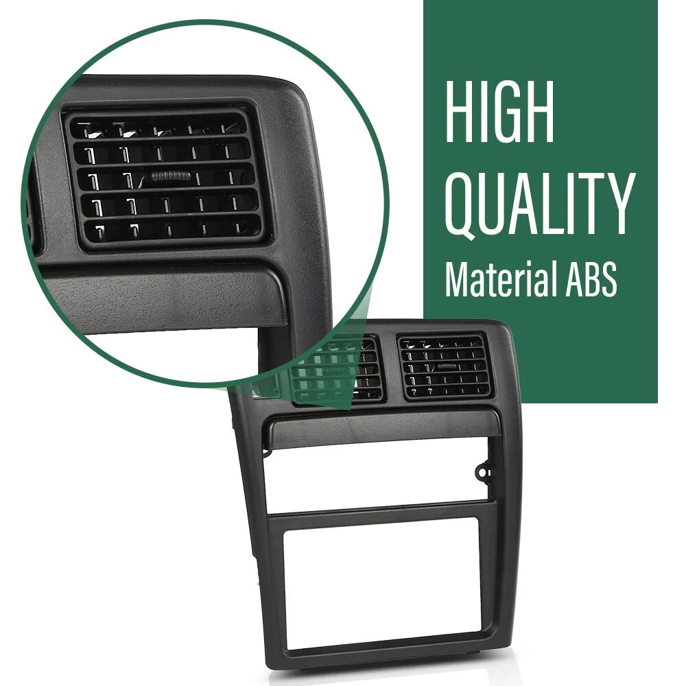 Dash Center Air Vent Radio Bezel Trim Panel for Toyota Tacoma (1995–1997)